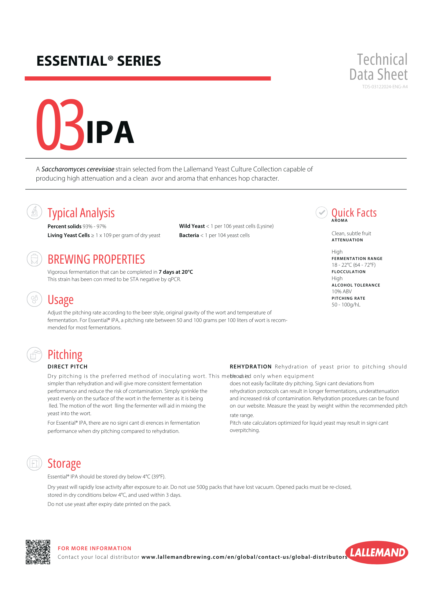 Lallemand Essential Series 03 - IPA
