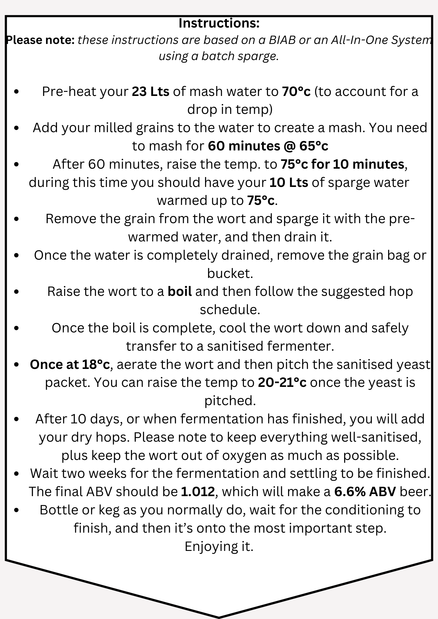 West Coast IPA Recipe Pack