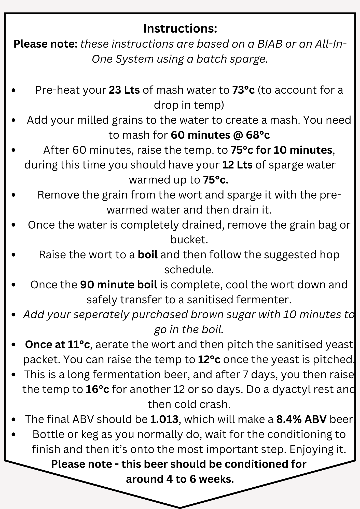 Baltic Porter Recipe Pack