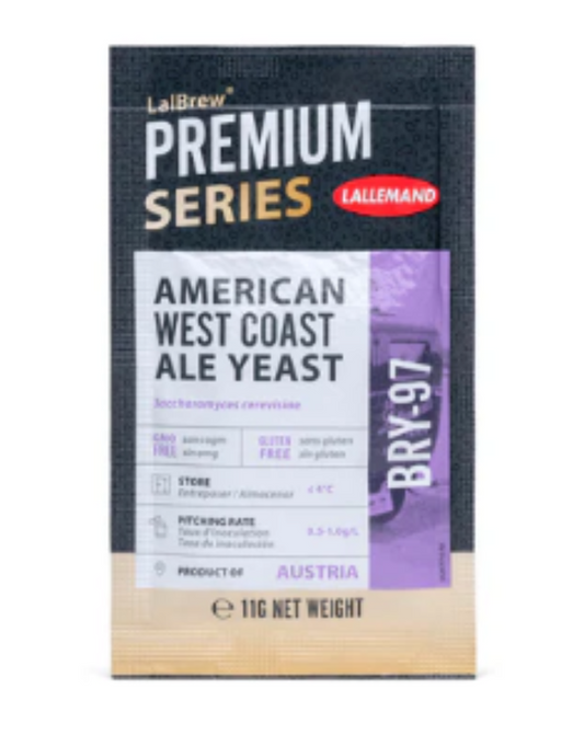 Lallemand LalBrew BRY-97 American West Coast Ale Yeast 11g