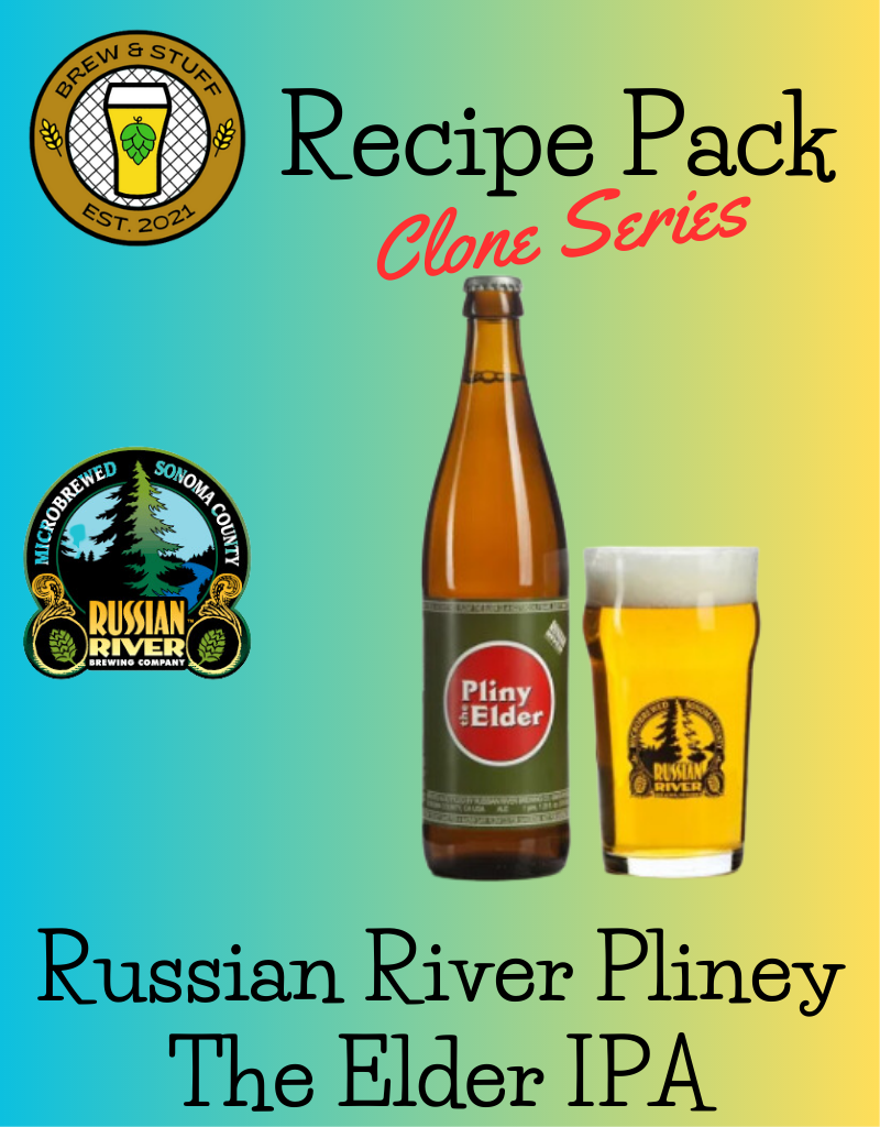 Russian RIver Pliney The Elder Clone Recipe Pack Brew And Stuff   PlineyTheElder 