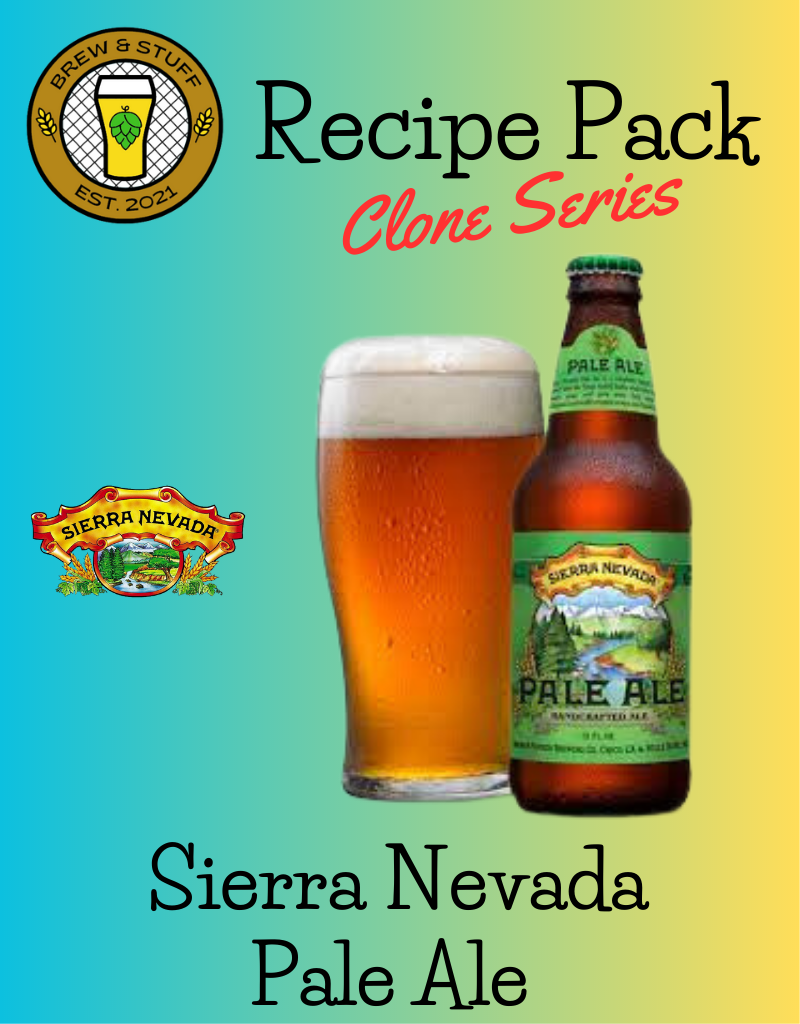Sierra Nevada Pale Ale Clone Recipe Pack Brew and Stuff