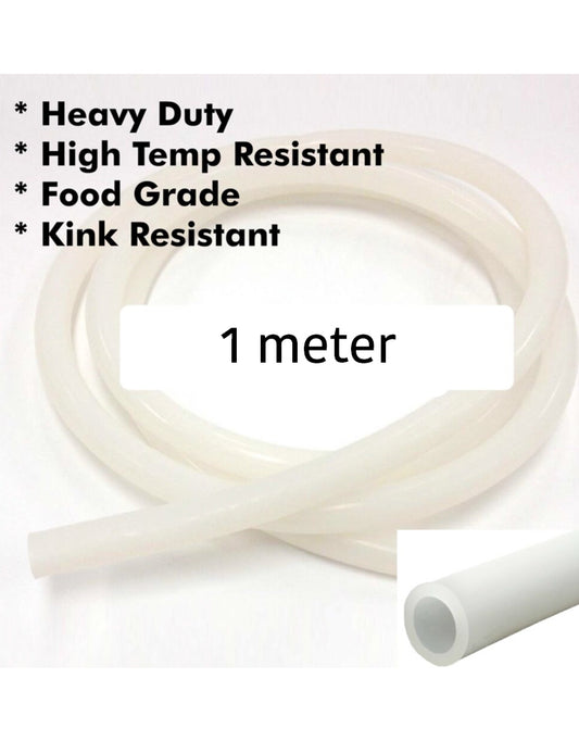 Heavy Duty Silicone Tube 1m (12.5mm ID x 18.5mm OD)