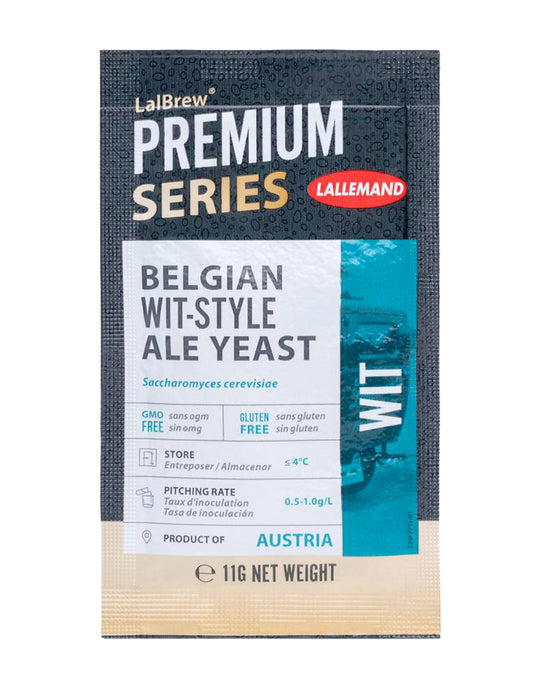 Lallemand LalBrew Wit Belgium Wit-Style Ale Yeast 11g